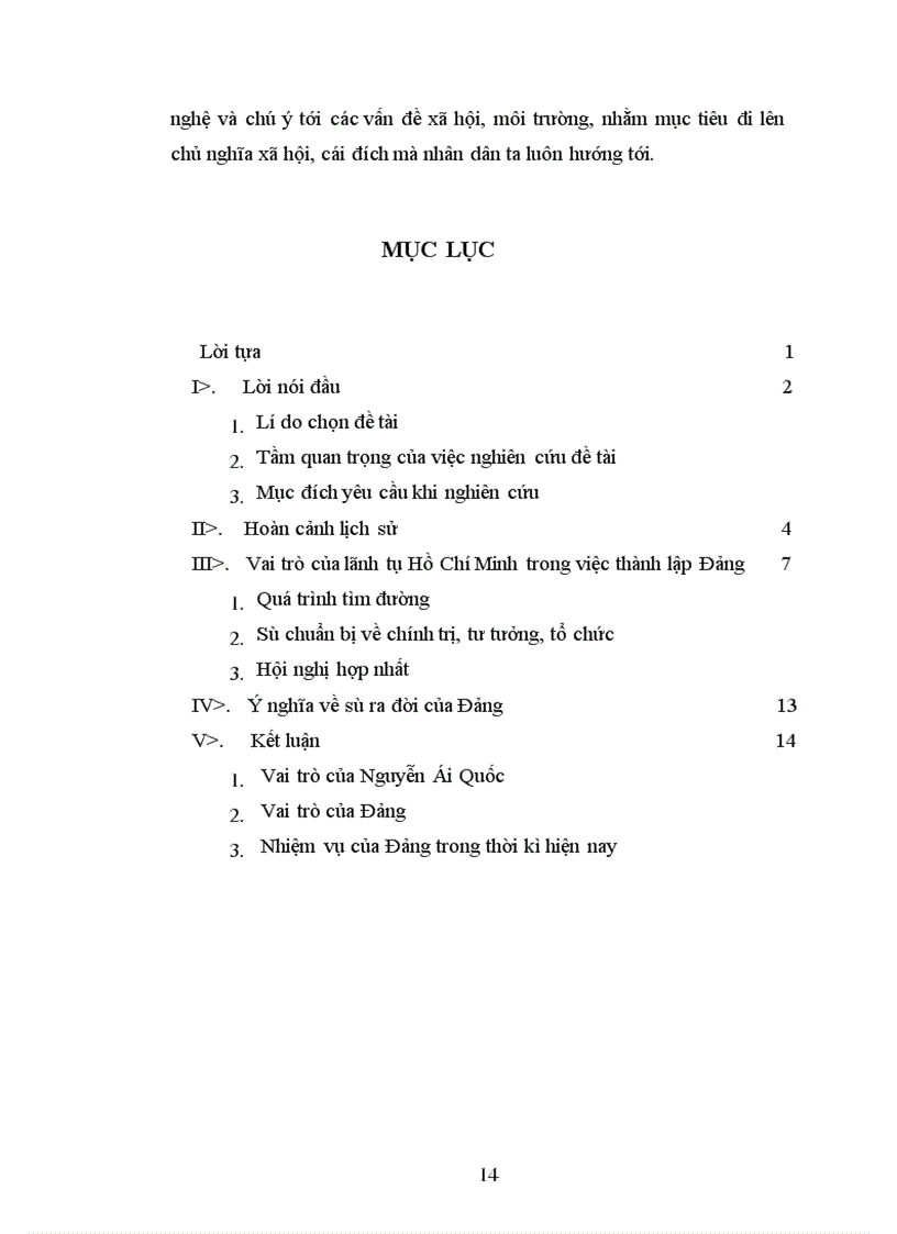 image for page Vai trò của chủ tịch hồ chí minh trong việc thành lập đảng cộng sản việt nam