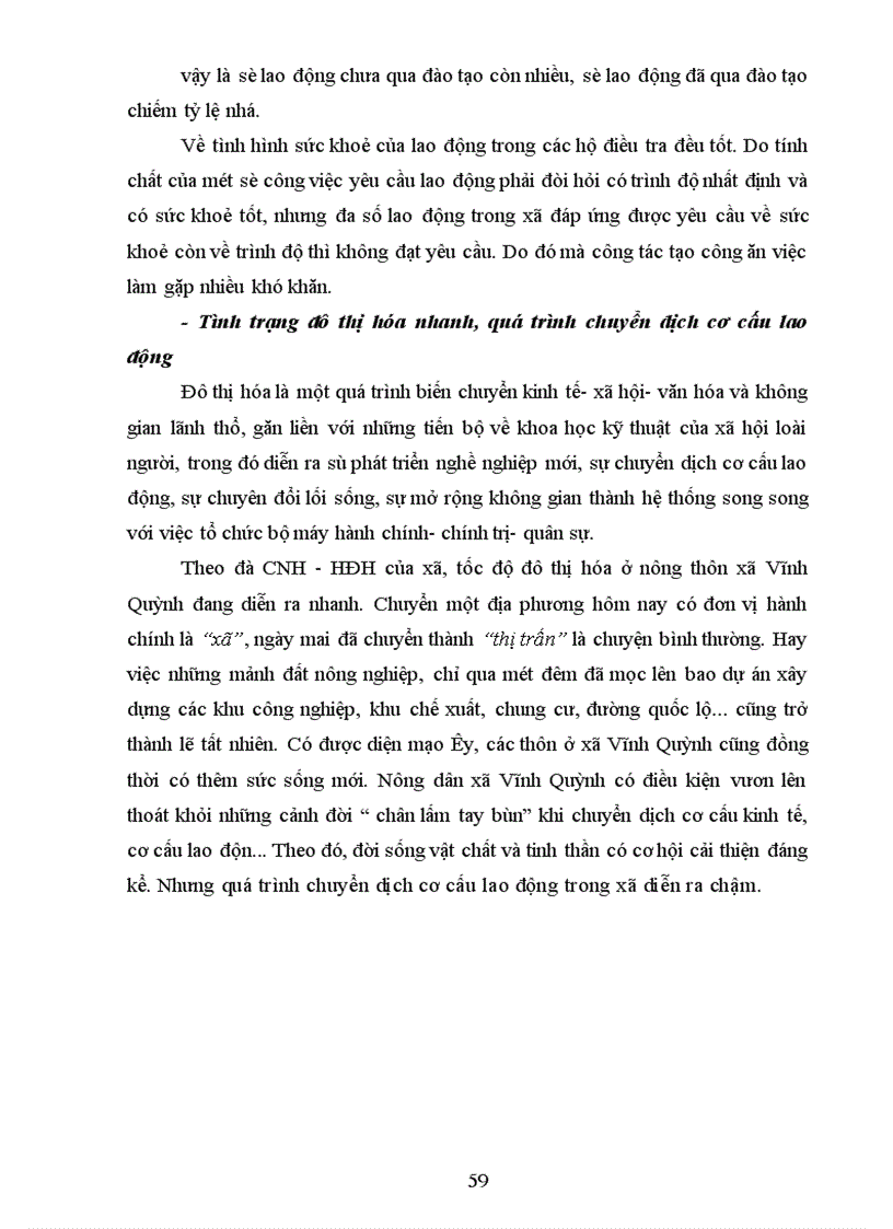 image for page Giải quyết việc làm cho lao động nông thôn xã Vĩnh Quỳnh, huyện Thanh Trì, Thành phố Hà Nội