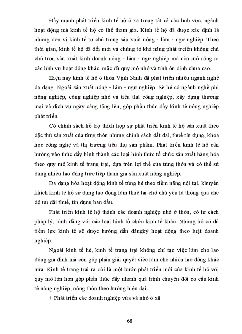 image for page Giải quyết việc làm cho lao động nông thôn xã Vĩnh Quỳnh, huyện Thanh Trì, Thành phố Hà Nội