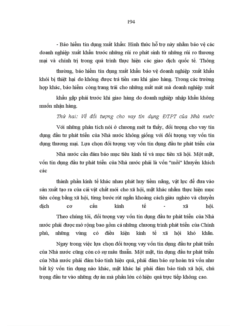 image for page Một số giải pháp nhằm nâng cao hiệu quả hoạt động tín dụng đầu tư phát triển của Nhà nước qua hệ thống Quỹ Hỗ trợ phát triển