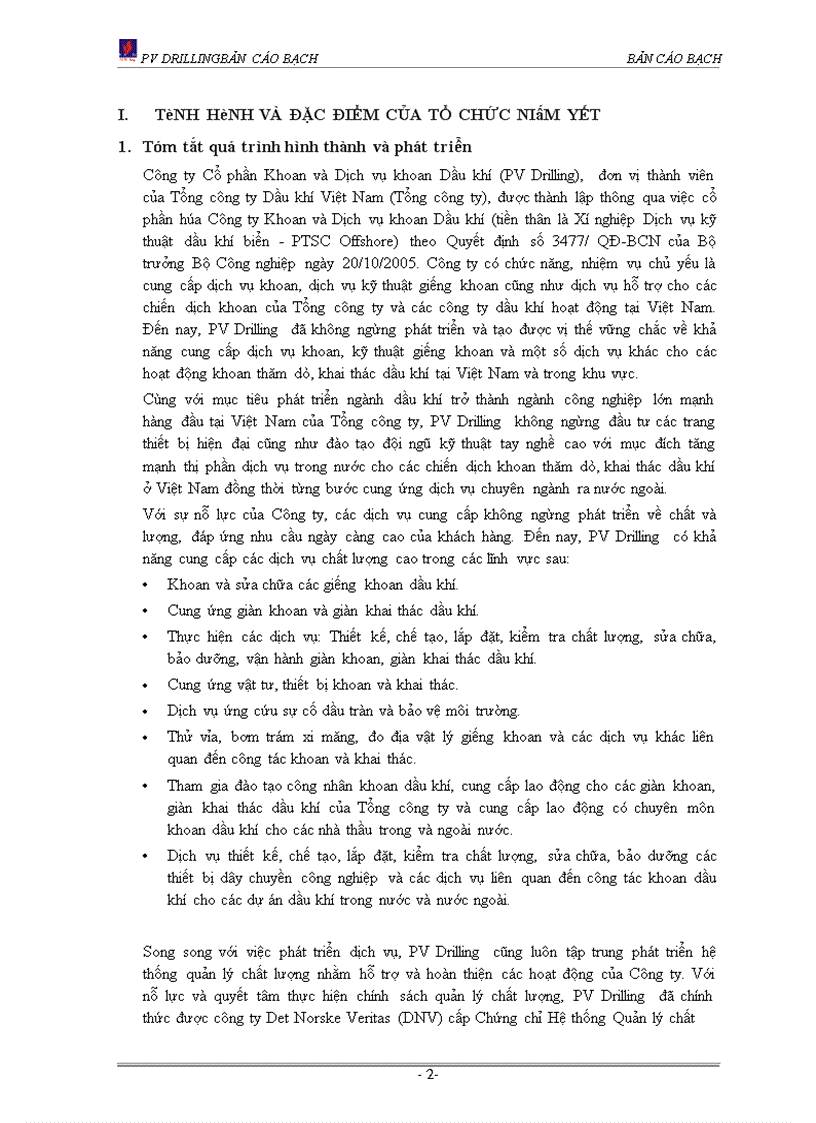 image for page Bản cáo bạch Công ty Cổ phần Khoan và Dịch vụ khoan Dầu khí