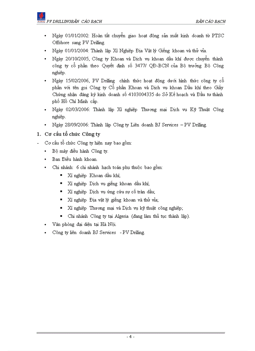 image for page Bản cáo bạch Công ty Cổ phần Khoan và Dịch vụ khoan Dầu khí