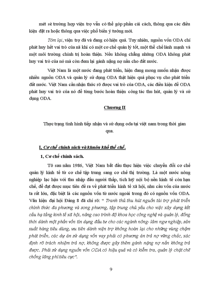 image for page Một số giải pháp nhằm tăng cường công tác quản lý và sử dụng nguồn Hỗ trợ phát triển chính thức (ODA) ở Việt Nam trong giai đoạn hiện nay