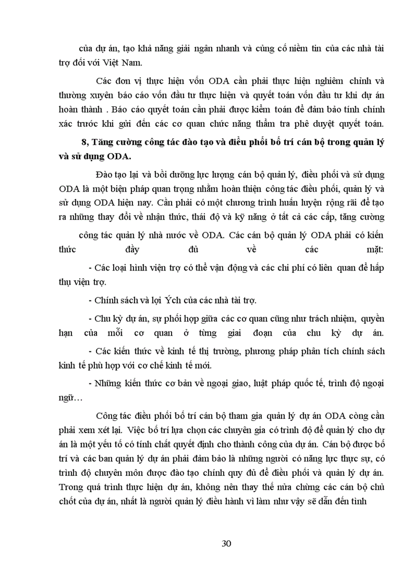 image for page Một số giải pháp nhằm tăng cường công tác quản lý và sử dụng nguồn Hỗ trợ phát triển chính thức (ODA) ở Việt Nam trong giai đoạn hiện nay
