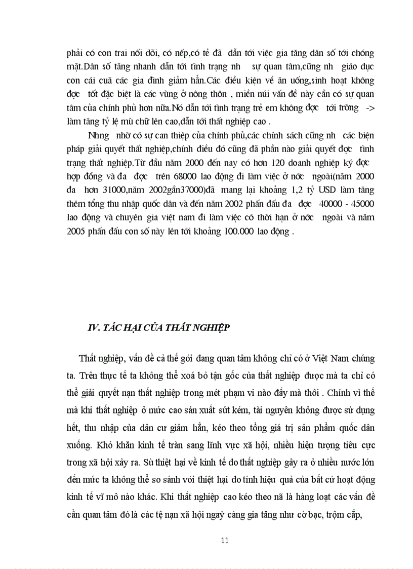 image for page Tỷ lệ thất nghiệp ở Việt Nam.Thất nghiệp