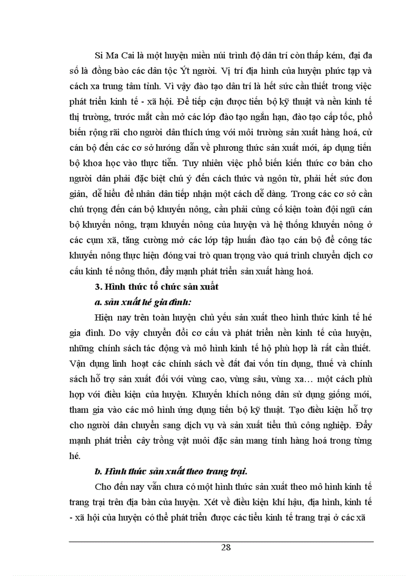 image for page Một số vấn đề chuyển dịch cơ cấu kinh tế nông thôn ở huyện Si Ma Cai