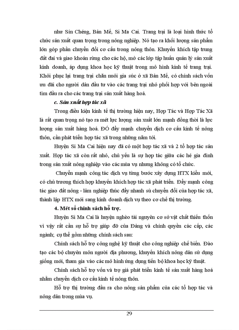 image for page Một số vấn đề chuyển dịch cơ cấu kinh tế nông thôn ở huyện Si Ma Cai