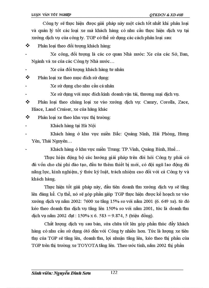 image for page Giải pháp đẩy mạnh tiêu thụ xe ô tô ở Công ty liên doanh Toyota Giải phóng