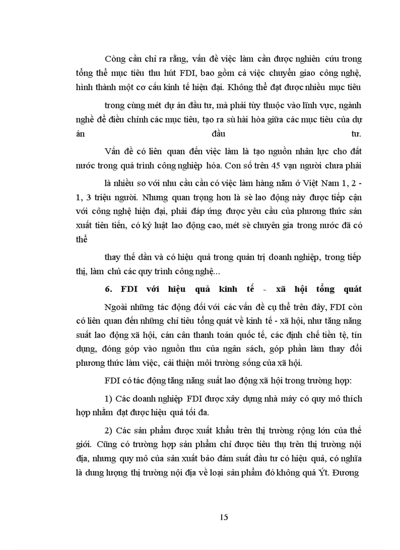 image for page Vai trò của đầu tư trực tiếp nước ngoài đối với việc phát triển kinh tế Việt Nam