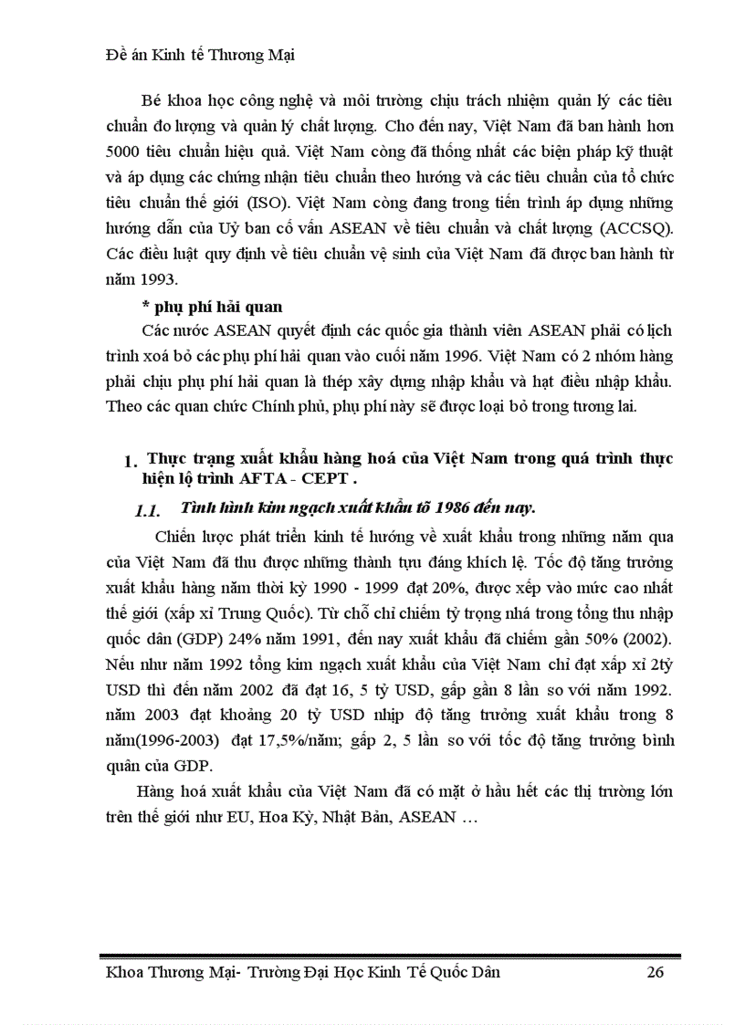 image for page Những vấn đề cơ bản về khu vực mậu dịch tự do ASEAN (AFTA)