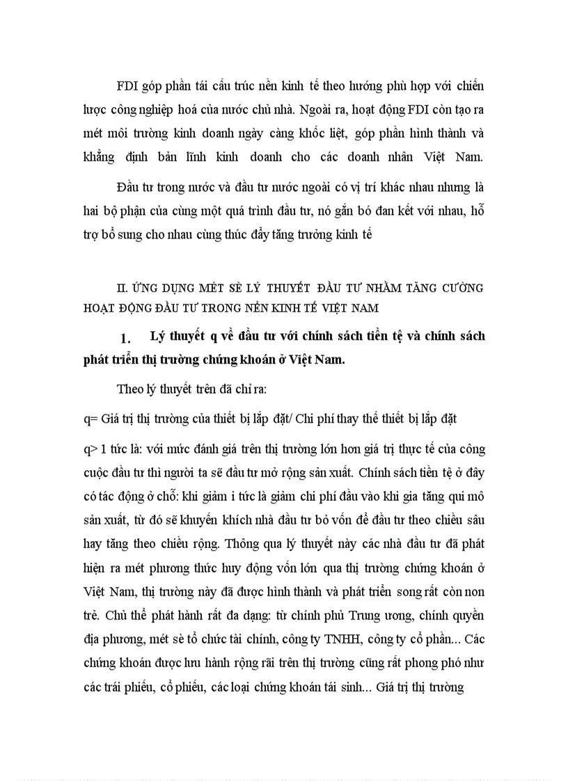 image for page Vai trò của đầu tư đối với sự hình thành và phát triển doanh nghiệp và sự tăng trưởng của nền kinh tế. Có thể vận dụng lý thuyết nào để tăng cường hoạt động đầu tư trong nền kinh tế Việt Nam.