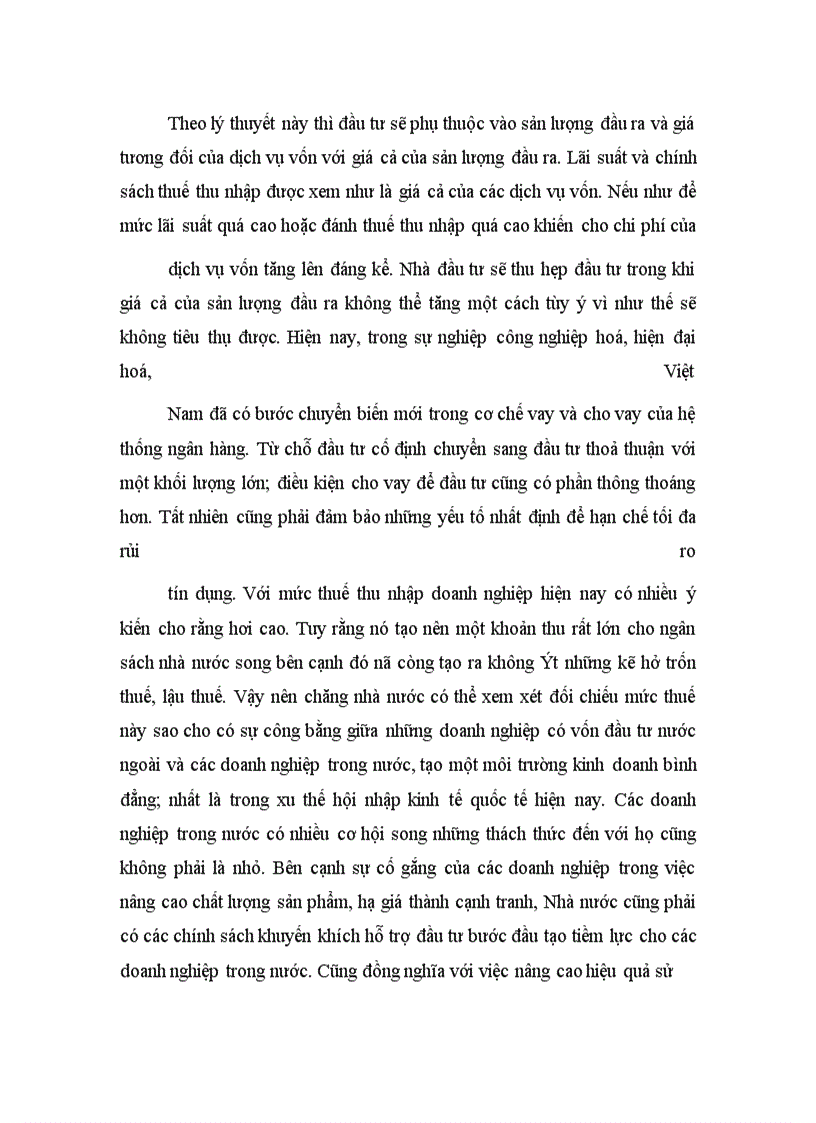 image for page Vai trò của đầu tư đối với sự hình thành và phát triển doanh nghiệp và sự tăng trưởng của nền kinh tế. Có thể vận dụng lý thuyết nào để tăng cường hoạt động đầu tư trong nền kinh tế Việt Nam.