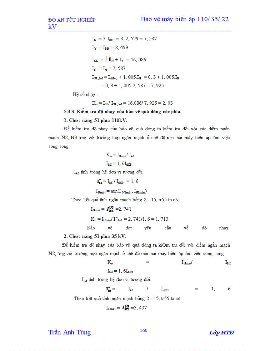 image for page Bảo vệ máy biến áp 110/35/22 kV