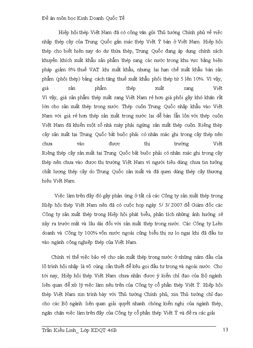 image for page Thương mại của ngành thép khi có sự biến động do thép Trung Quốc tràn vào nước ta với giá rẻ
