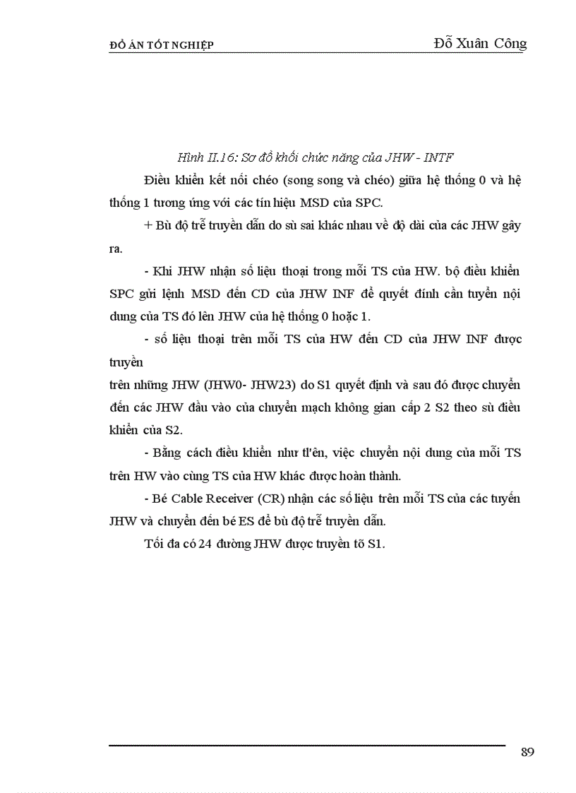 image for page Phân hệ chuyển mạch của tổng đài NEAX-61E.