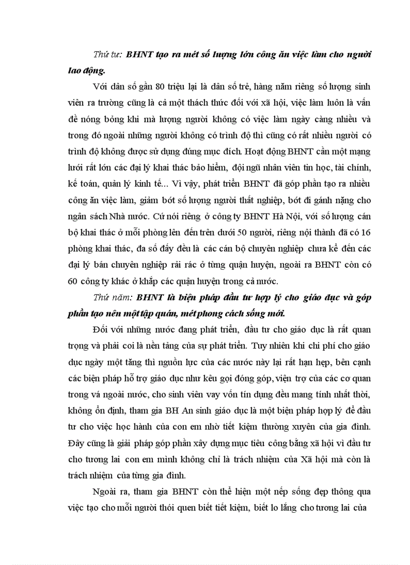 image for page Hình thức bảo hiểm nhân thọ