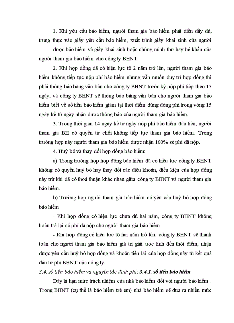 image for page Hình thức bảo hiểm nhân thọ