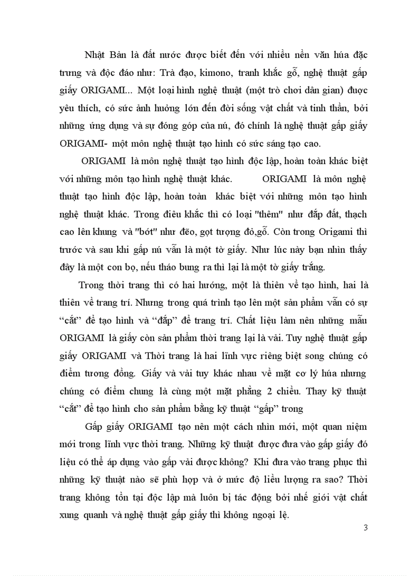 image for page Sáng tác trang phục dạo phố cho nữ thanh niên dựa trên nghiên cứu nghệ thật gấp giấy Nhật Bản ORIGAMI