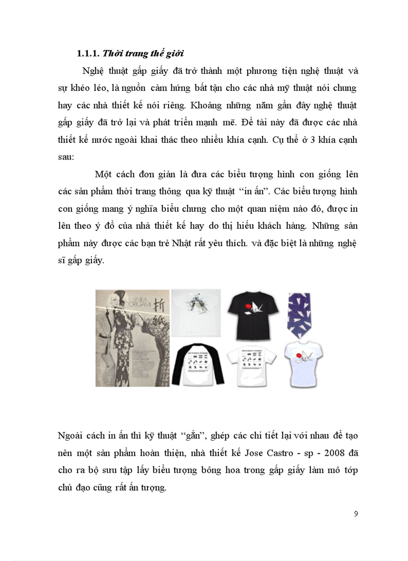 image for page Sáng tác trang phục dạo phố cho nữ thanh niên dựa trên nghiên cứu nghệ thật gấp giấy Nhật Bản ORIGAMI