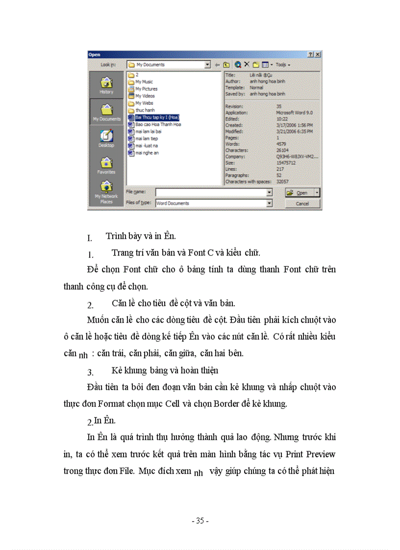 image for page Tìm hiểu về tin học văn phòng