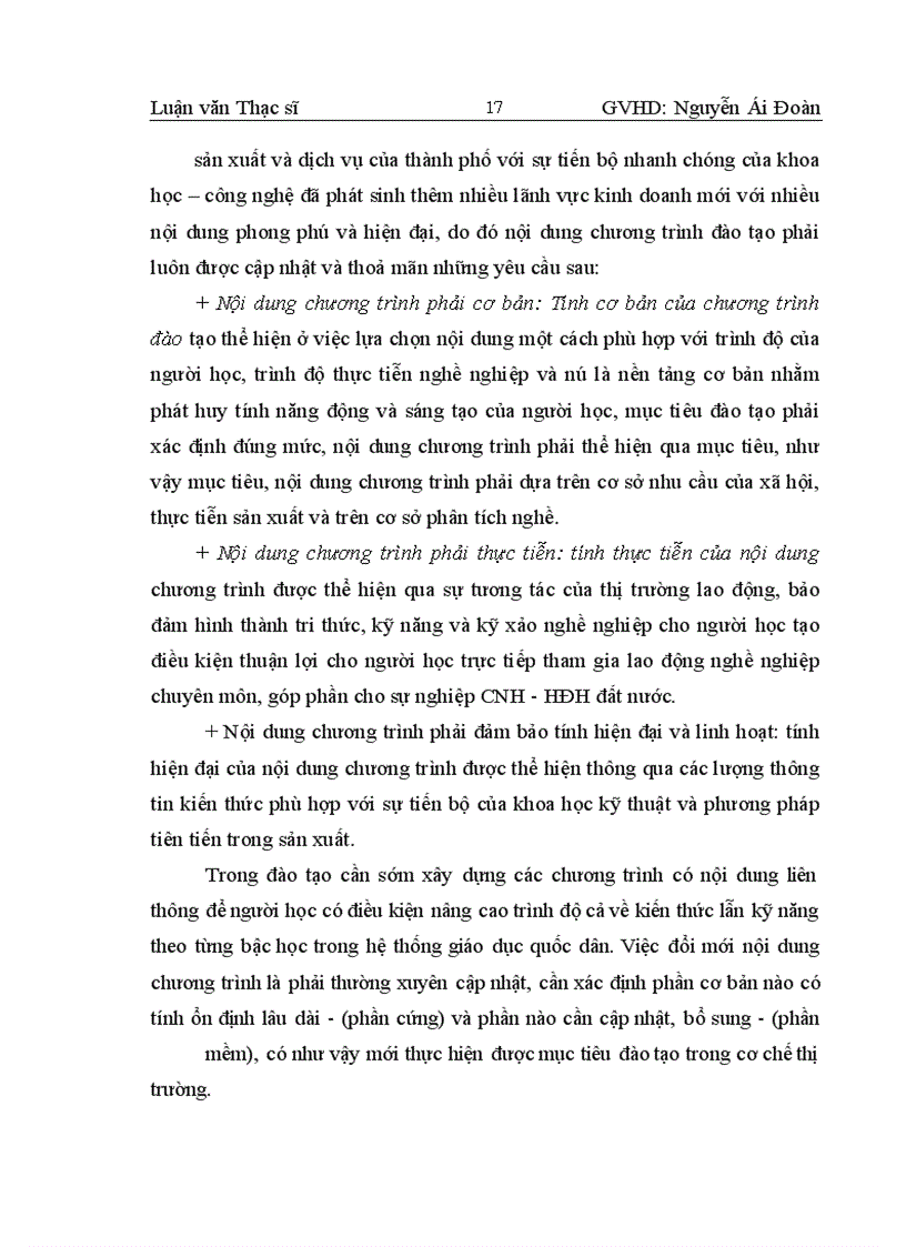 image for page Giải pháp nhằm hoàn thiện công tác đào tạo nguồn nhân lực quản lý cho các DNVVN ở Thành phố Hồ Chí Minh giai đoạn 2006 – 2010.