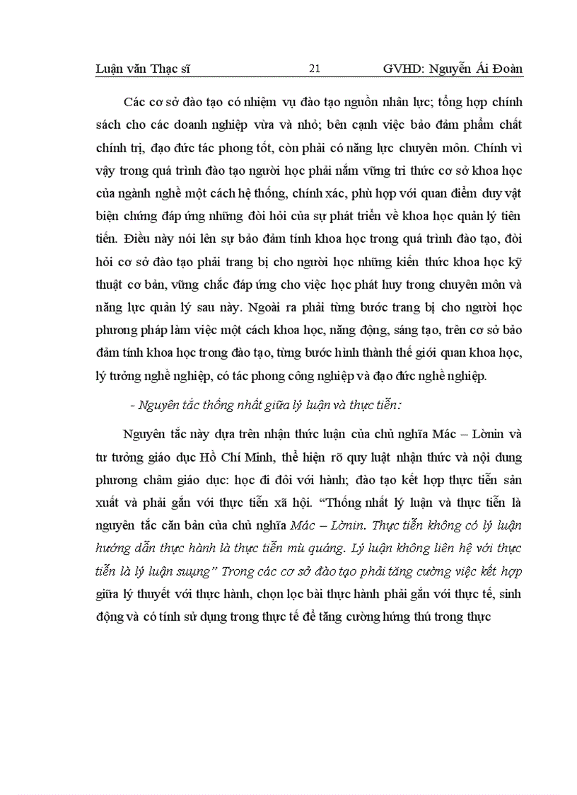 image for page Giải pháp nhằm hoàn thiện công tác đào tạo nguồn nhân lực quản lý cho các DNVVN ở Thành phố Hồ Chí Minh giai đoạn 2006 – 2010.