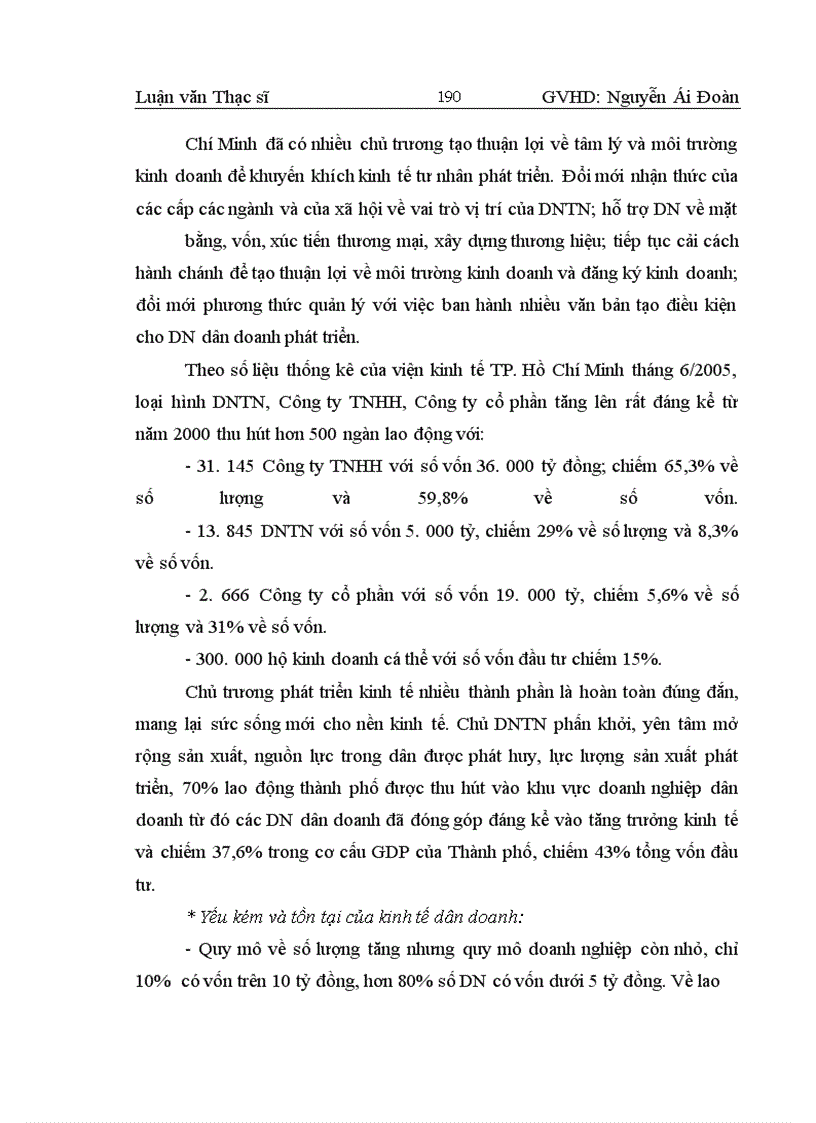image for page Giải pháp nhằm hoàn thiện công tác đào tạo nguồn nhân lực quản lý cho các DNVVN ở Thành phố Hồ Chí Minh giai đoạn 2006 – 2010.