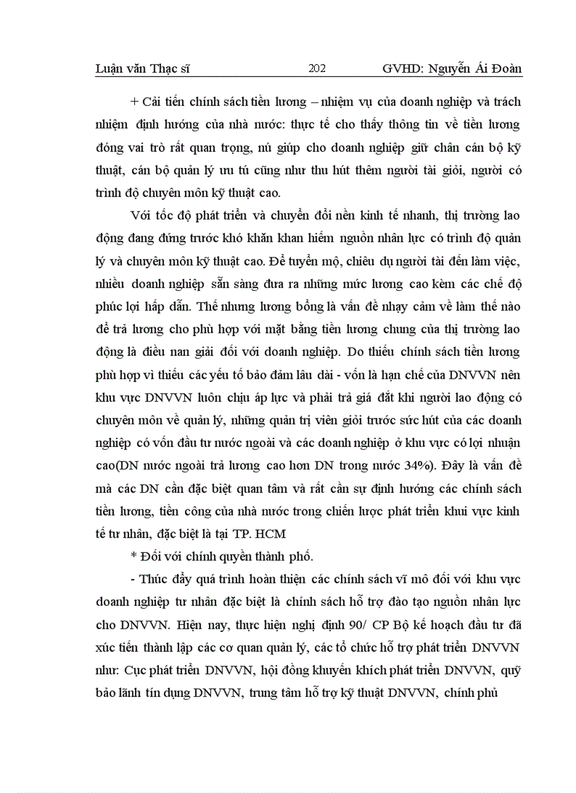image for page Giải pháp nhằm hoàn thiện công tác đào tạo nguồn nhân lực quản lý cho các DNVVN ở Thành phố Hồ Chí Minh giai đoạn 2006 – 2010.