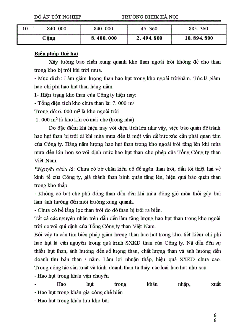 image for page Phân tích hiệu quả sản xuất kinh doanh và một số biện pháp nâng cao hiệu quả sản xuất kinh doanh của Công ty Tuyển than Cửa Ông