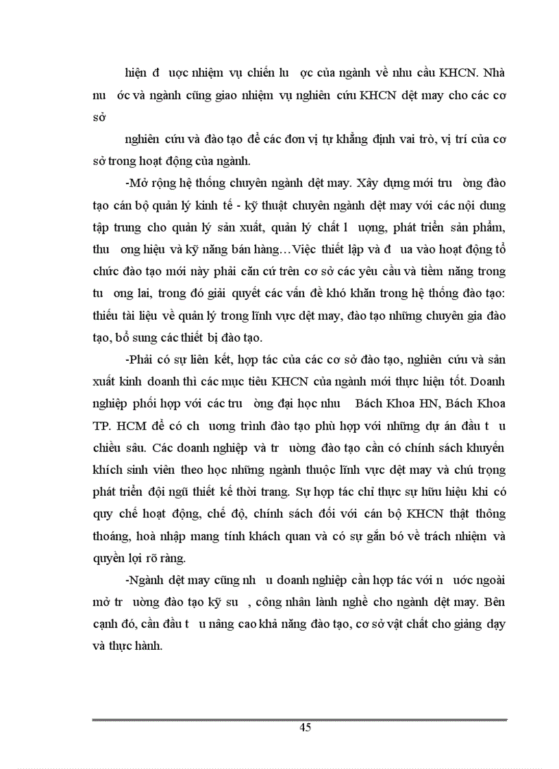 image for page Thực trạng và giải pháp về đầu tư đổi mới công nghệ ngành dệt may Việt Nam.