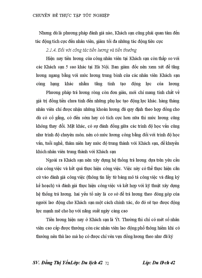 image for page Thực trạng và một số kiến nghị nhằm hoàn thiện công tác quản lý nhân lực với mục tiêu tạo động lực làm việc cho ngưòi lao động tại Khách sạn NIKKO Hà Nội