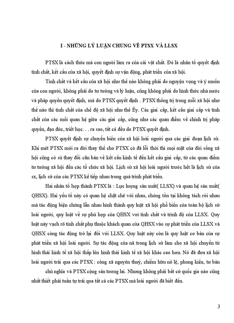 image for page Những lý luận chung về PTSX và llsx