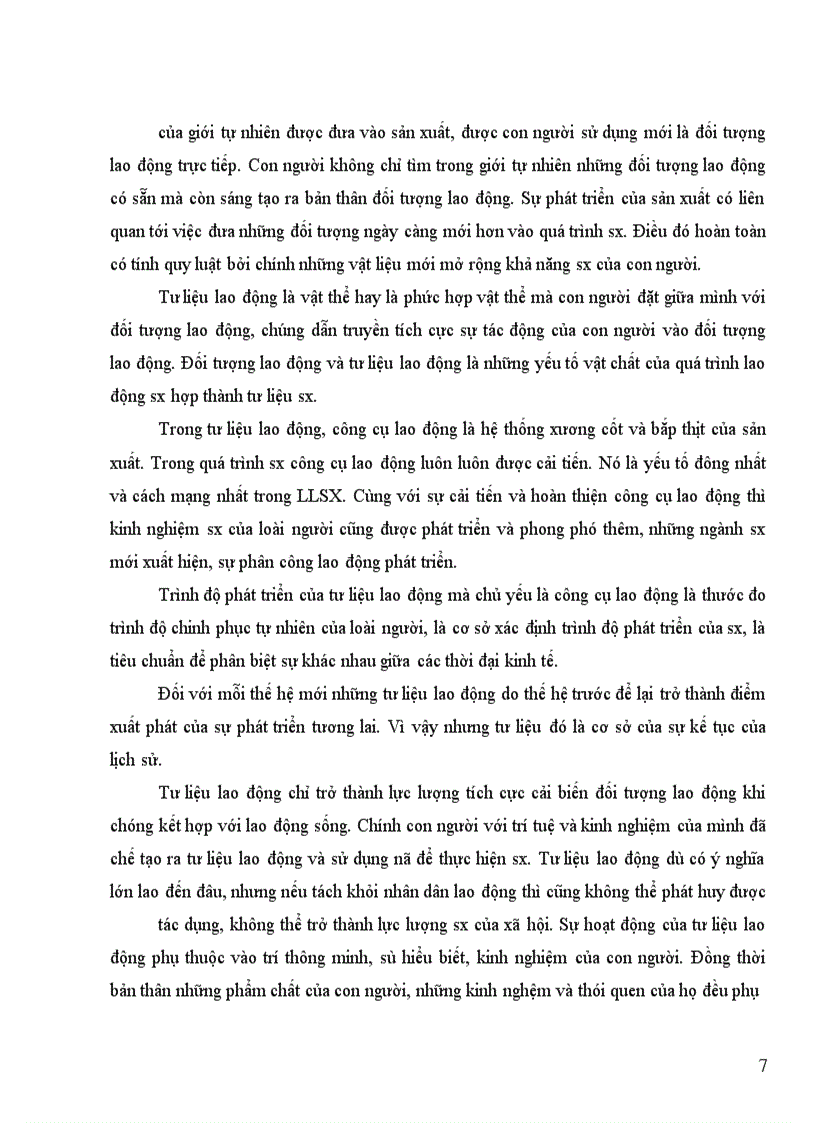 image for page Những lý luận chung về PTSX và llsx