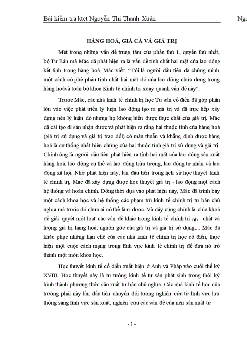 image for page Hàng hoá, giá cả và giá trị