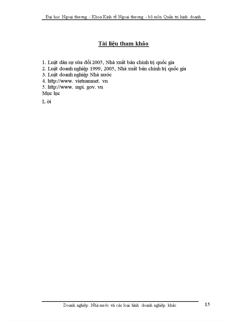 image for page Thực trạng của Doanh nghiệp Nhà nước