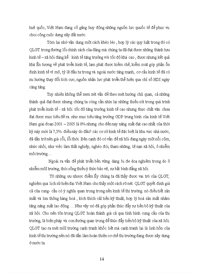 image for page Quy luật giá trị trong nền sản xuất hàng hoá và sự vận dụng quy luật này trong xây dựng kinh tế thị trường định hướng XHCN ở Việt Nam