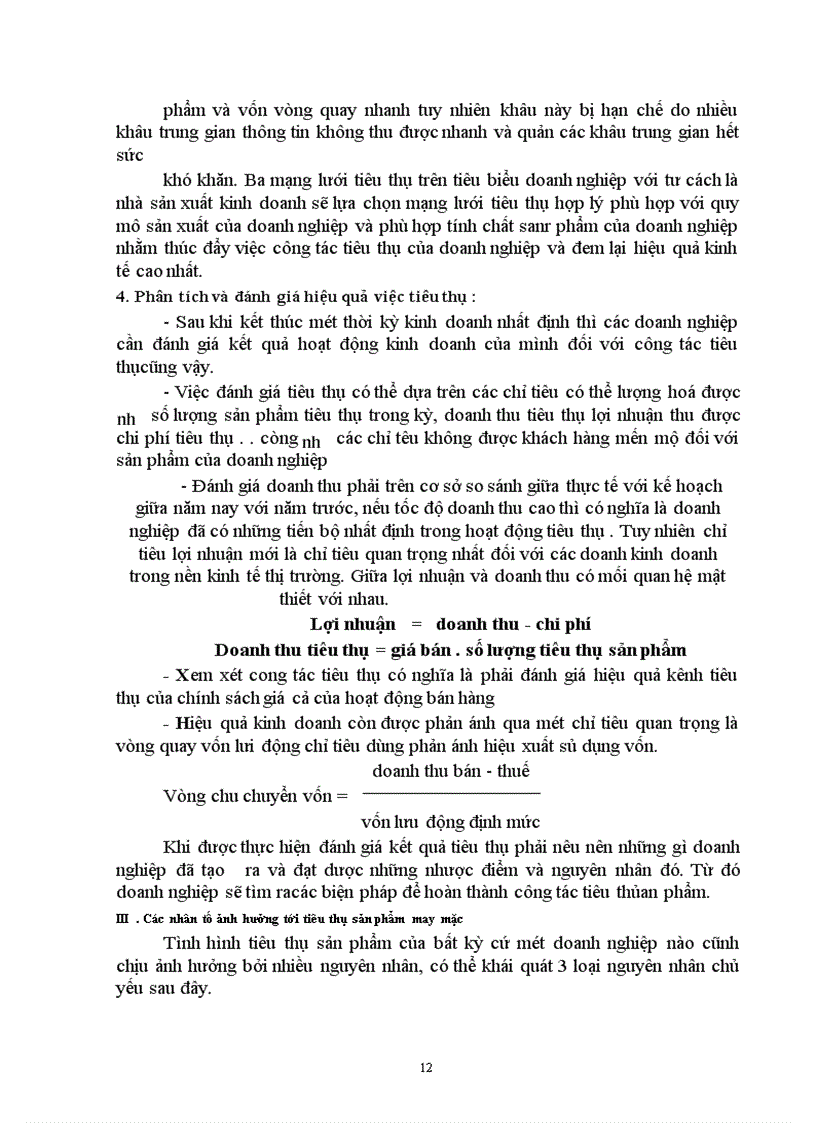 image for page Biện pháp đẩy mạnh việc tiêu thụ sản phẩm của công ty may thăng long