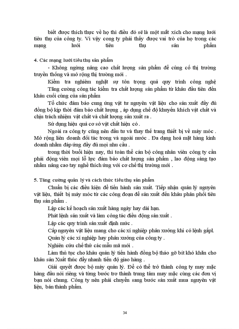 image for page Biện pháp đẩy mạnh việc tiêu thụ sản phẩm của công ty may thăng long