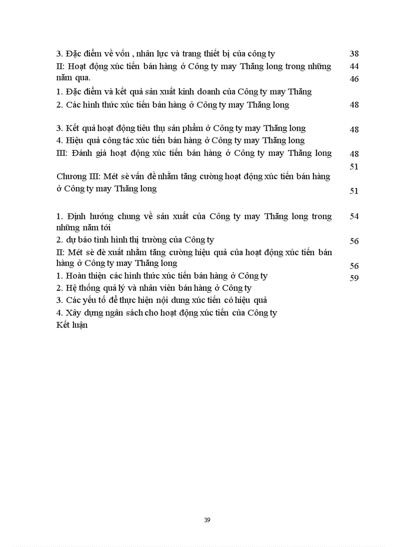 image for page Biện pháp đẩy mạnh việc tiêu thụ sản phẩm của công ty may thăng long