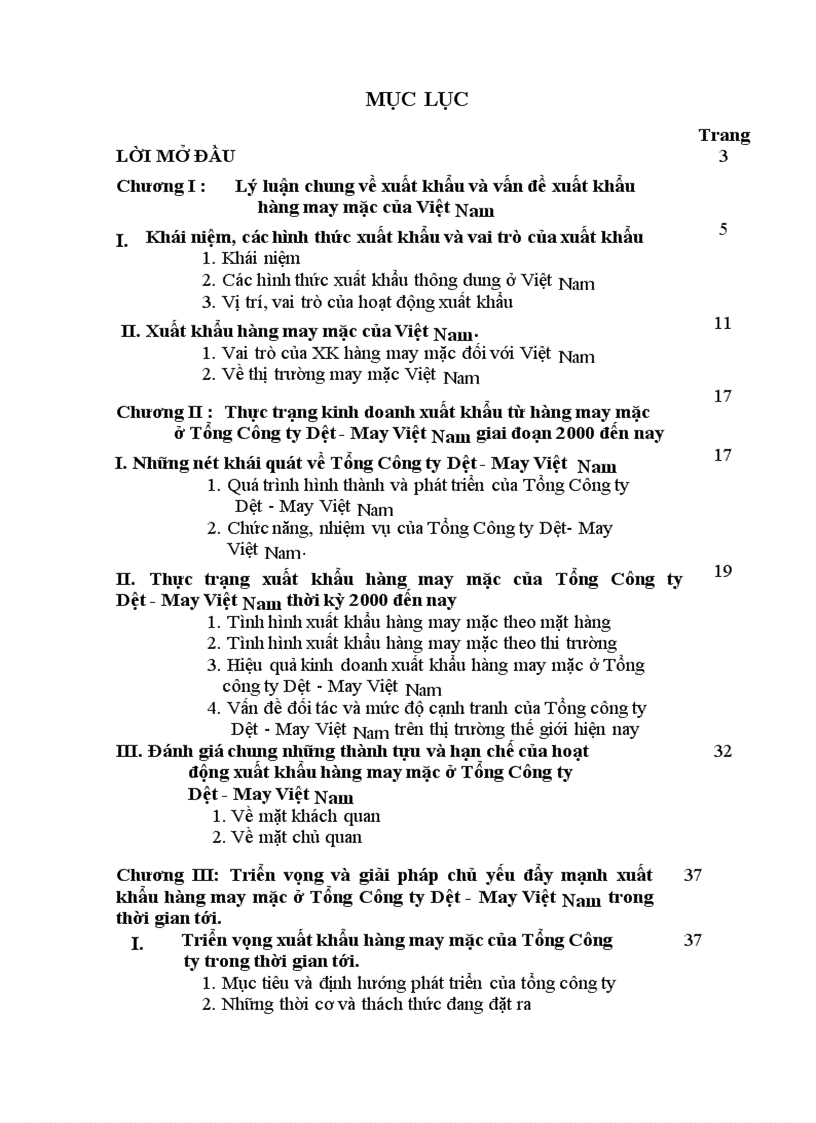 image for page Một số biện pháp đẩy mạnh xuất khẩu hàng may mặc ở Tổng Công ty Dệt-May Việt Nam