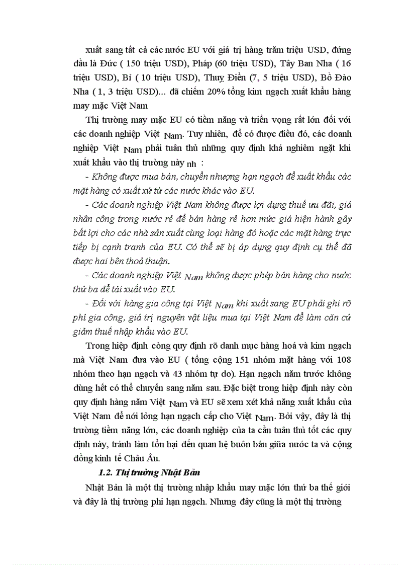 image for page Một số biện pháp đẩy mạnh xuất khẩu hàng may mặc ở Tổng Công ty Dệt-May Việt Nam