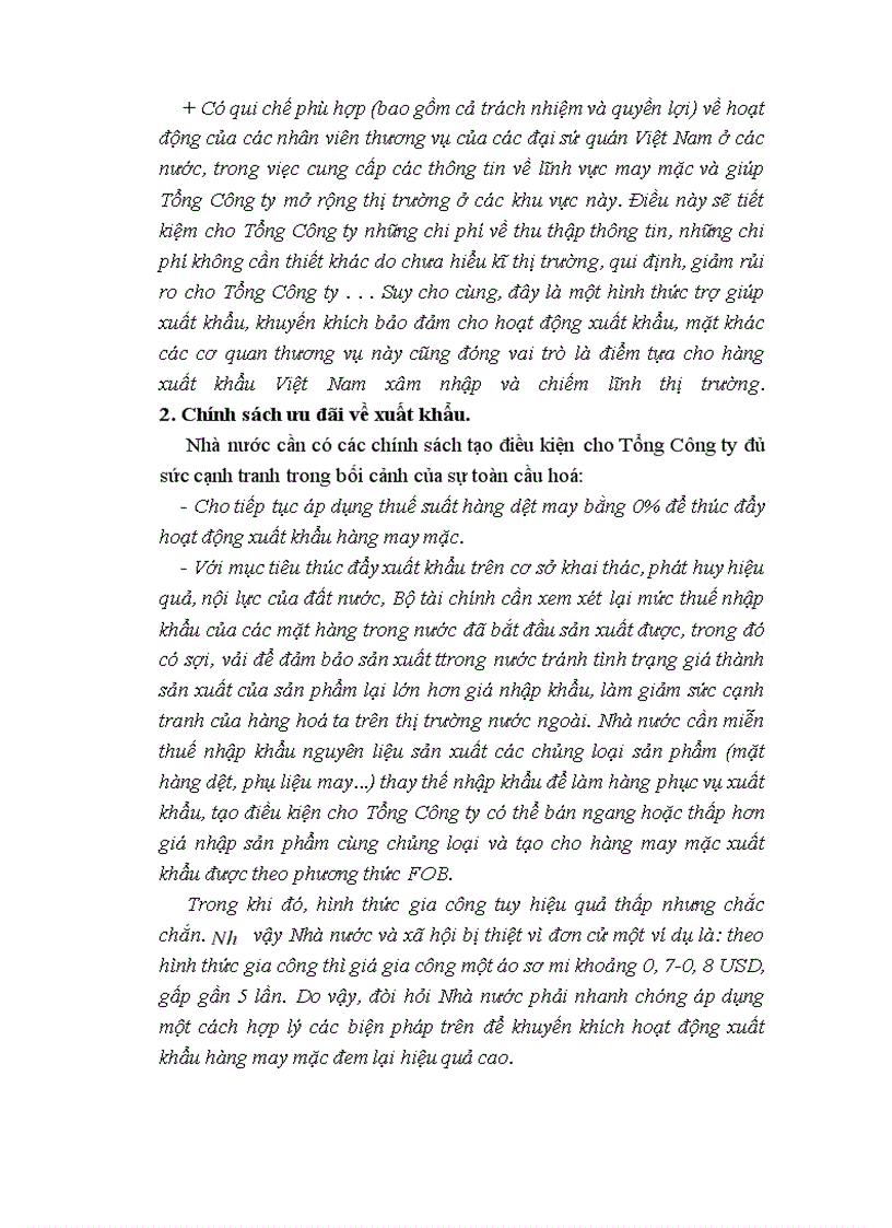 image for page Một số biện pháp đẩy mạnh xuất khẩu hàng may mặc ở Tổng Công ty Dệt-May Việt Nam