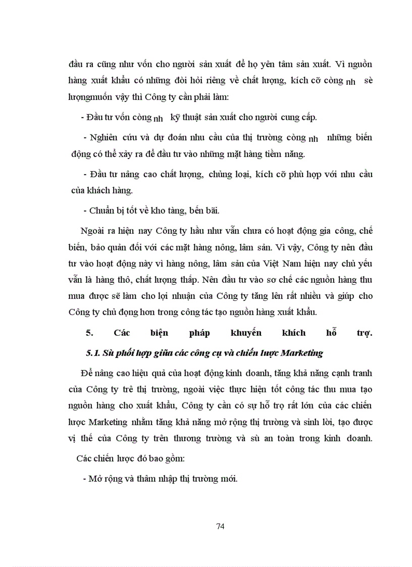 image for page Nâng cao hiệu quả công tác tạo nguồn hàng xuất khẩu ở Công ty xuất nhập khẩu Thanh Hà