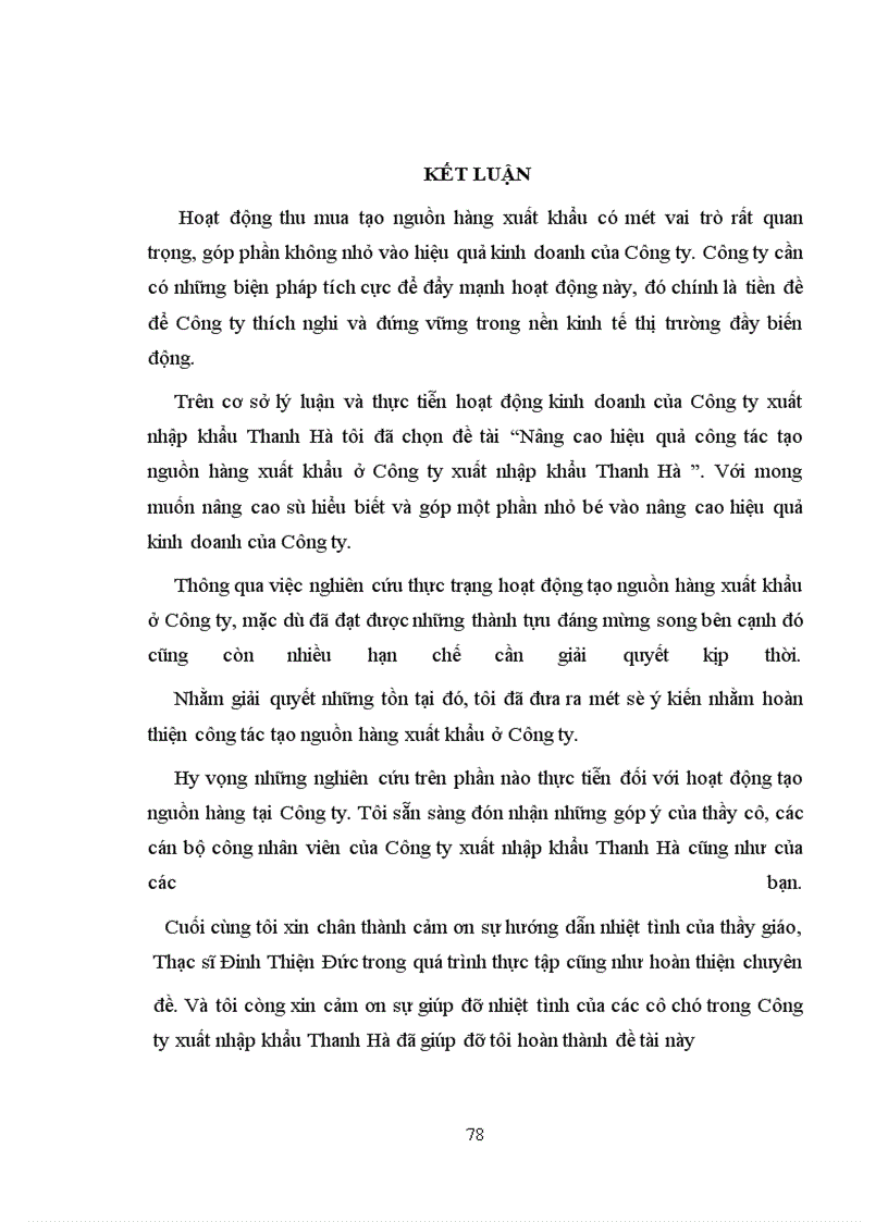 image for page Nâng cao hiệu quả công tác tạo nguồn hàng xuất khẩu ở Công ty xuất nhập khẩu Thanh Hà