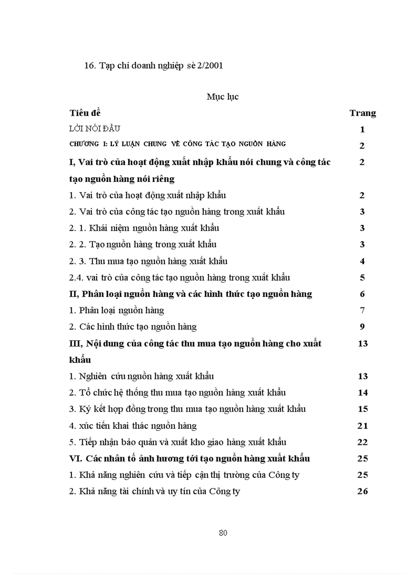 image for page Nâng cao hiệu quả công tác tạo nguồn hàng xuất khẩu ở Công ty xuất nhập khẩu Thanh Hà