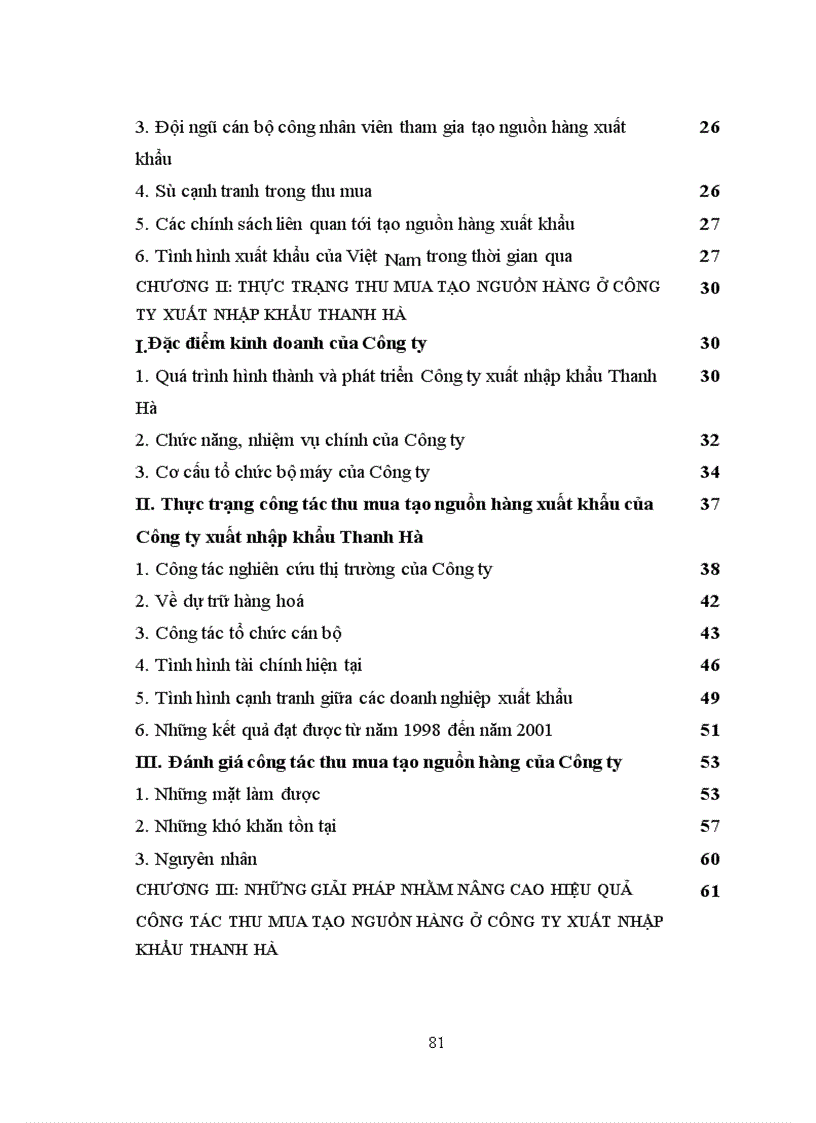 image for page Nâng cao hiệu quả công tác tạo nguồn hàng xuất khẩu ở Công ty xuất nhập khẩu Thanh Hà