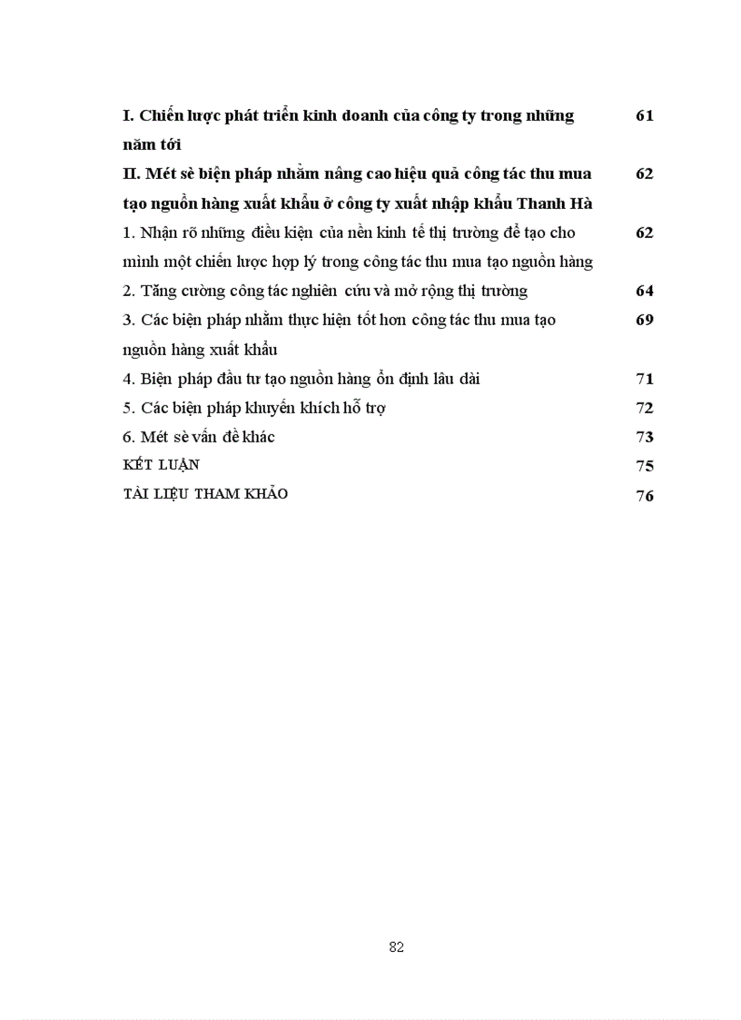 image for page Nâng cao hiệu quả công tác tạo nguồn hàng xuất khẩu ở Công ty xuất nhập khẩu Thanh Hà