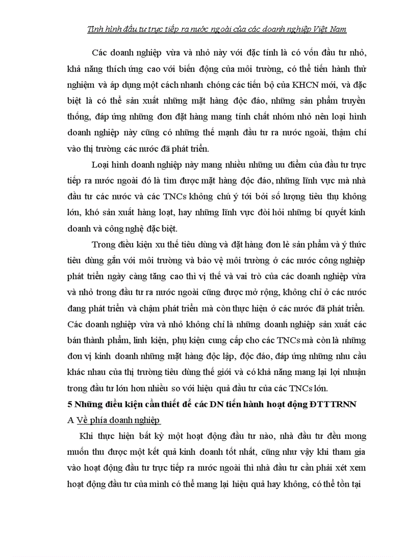 image for page Tình hình đầu tư trực tiếp ra nước ngoài của các doanh nghiệp Việt Nam