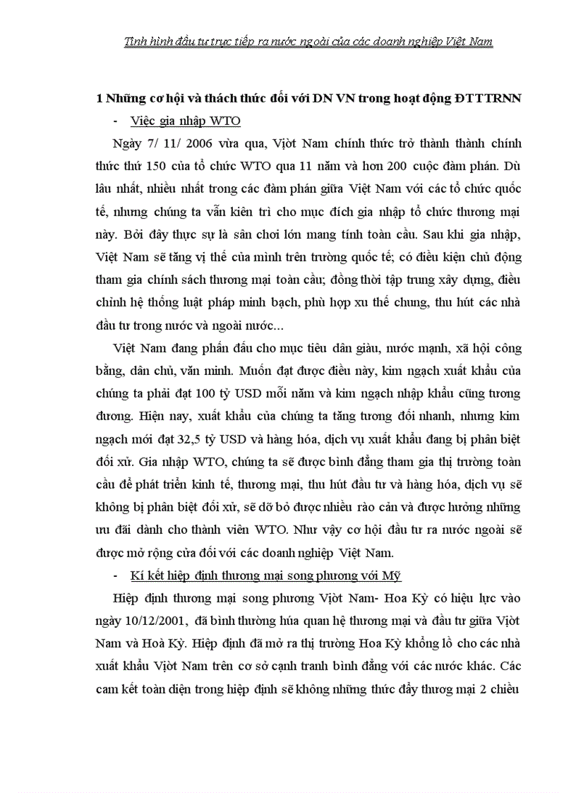 image for page Tình hình đầu tư trực tiếp ra nước ngoài của các doanh nghiệp Việt Nam