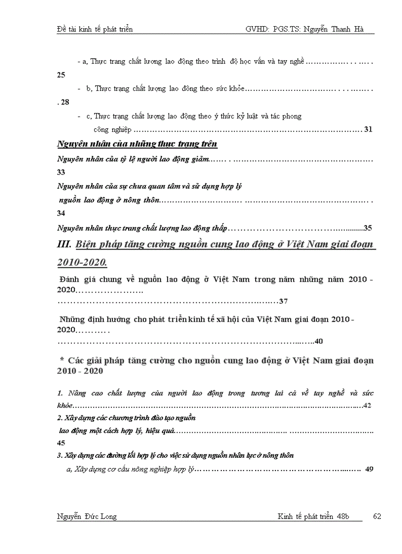 image for page Giải pháp tăng cường nguồn cung lao động Việt Nam giai đoạn 2010 - 2020